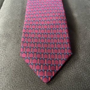 Vintage Hermes Silk Tie